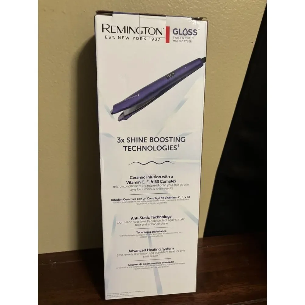 Remington Purple Gloss Twist & Curl Multi Styler